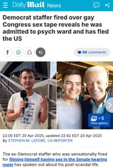 gay Democrat fled us