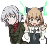 __sanya_v_litvyak_and_katyusha_girls_und_panzer_and_2_more_drawn_by_asagi501__sample-bf5a054599265d1434fd7a0f25a39c01