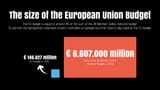 EU budget size