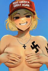 nsfw, 1girl, artist_usergore, outdoors, bust shot, s-2043173910