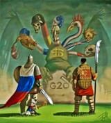 Russia, Serbia, China