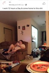 work all day and come home to this