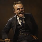 nietzsche laughing