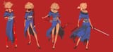 arrianne sheet new blue dress