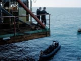Ukrainian intelligence chief Kyrylo Budanov visited Zmiinyi Island and offshore gas platforms in the Black Sea. 12-08-2025 P4