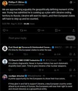 PhillipsPOBrien 12-08-2025 We are approaching arguably the geopolitically defining moment of the war. Trump has admitted he is cooking up a plan with Ukraine ceding territory