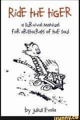 julius evola ride the tiger thomas and hobbes