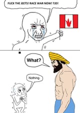 India bharat man vs white chud