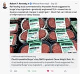 fake meat is poisonous