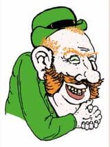 happy leprechaun
