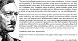 Hitler on arguments with Jews