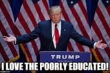 the poorly educated