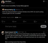 JuliaDavisNews, What&#039;s more incredible, Trump likely agreed 16-08-2025 McFaul, Putin has tried and failed to conquer Donbas since 2014. So now he asking Trump