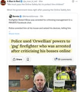 bong arrested for criticizing boss