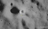 Disc shaped object on moon 01