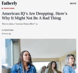 IQ dropping in america not a bad thing