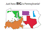 Pennsylvania, how big it is
