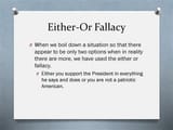 either or - Black White - etc
