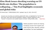 Screenshot 2025-08-20 at 14-20-52 Elon Musk issues shocking warning on US birth rate decline ‘The population is collapsing… ’ Tim Pool highlights economic and global risks World News - Times of India