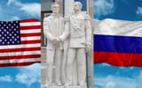 Statue-of-Abraham-Lincoln-and-Czar-Alexander-II-in-Moscow