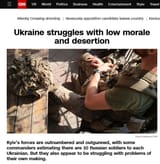 Ukraine low morale and desertion CNN