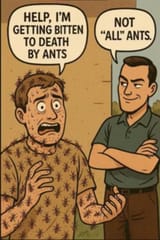not all ants