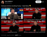 Solovyov denies mocking Trump = Fake News 20-08-2025