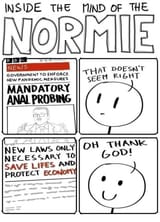 anal probing save lives inside the mind of a normie