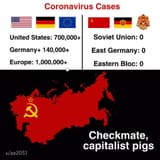 checkmate capitalist pigs Map East Germany