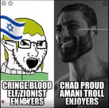 Chad trolls vs Cringe Zionist Elves