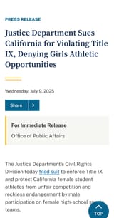 title ix trans athletes