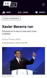 xavier becerra gov