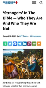 immigrants in the bible