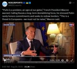 Putin is a predator, an ogre at our gates,&#039; French President Macron warned. Calling Russia a long-term destabilizing force, 20-08-2025 &#039;This is a threat to Europeans&#039;, Macron