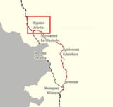 Zhuravka, Voronezh region. A railway traction substation was hit 21-08-2025 Zhuravka-Millerovo line, built to bypass Ukraine, was opened to traffic in 2017 P2