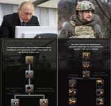 Putin playing Superior Firepower while Zelensky plays Mass Assault