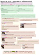 CUCKTIN WILL SURRENDER FOR SURE IN 2 MORE WEEKS