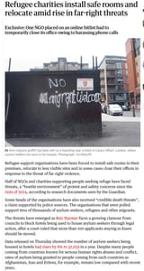 Screenshot 2025-08-21 at 18-01-27 Refugee charities install safe rooms and relocate amid rise in far-right threats Immigration and asylum The Guardian