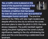 Screenshot 2025-08-21 at 20-58-54 traffic cone is placed on the head of the equestrian statue of the Duke of Wellington in Glasgow Scotland - Google Search