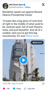 Obama presidential library