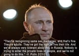 putin loves faggots