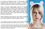women reduce performance