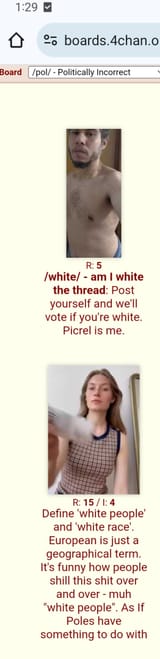 Slide thread to d&amp;c whites or whatever shit