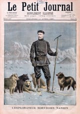 Le Petit Journal - 1897-04-11 Fridtjof Nansen, Norwegian explorer, scientist and politician fx2.9
