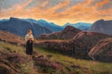 +Gryende dag by Hans Dahl (1849-1937)