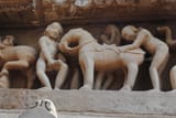 Bestiality from Pagan Lakshmana Temple , Khajuraho