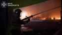 In Mukachevo, the fire at the Flex electronics plant hit by a Russian strike on August 21 is still not fully extinguished, Ukraine’s State Emergency Service 22-08-2025 HD_thumb.jpg