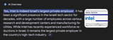 Intel is Israel&#039;s largest private employer