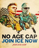 ICE poster no age cap Join ICE now
