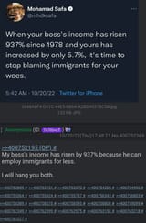 Blaming immirgants - I will hang you both